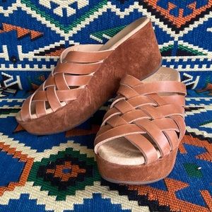 EUC Chocolat Blu Yemaya Sandals size 8